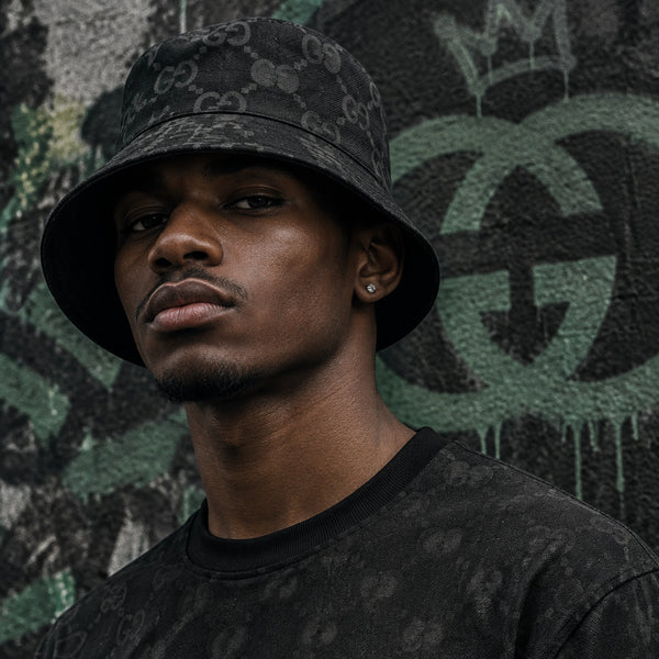 *ITALIAN DESIGNER HATS* ~Bucket hat~ (7-1/2”)