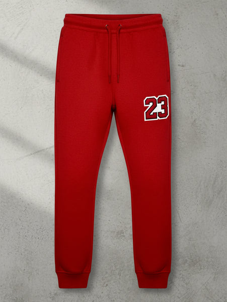 *23* (RED-BLACK) •JOGGER SWEATPANTS•