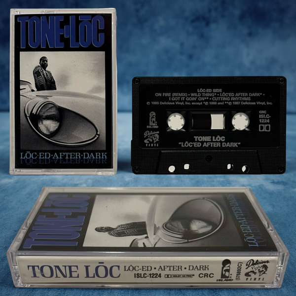 •TONE LOC ~ LOC-ED AFTER DARK• ~1989 OG CANADIAN PRESSING~ (CASSETTE TAPE) (1)