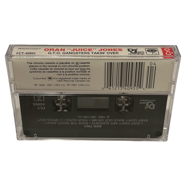 •ORAN “JUICE” JONES - G.T.O. GANGSTERS TAKIN’ OVER• ~1987 OG PRESSINGS~ (CD & CASSETTE TAPE)