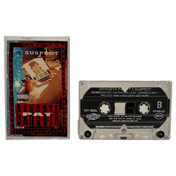 •GANGSTA PAT - #1 SUSPECT• ~1991 OG PRESSING~ (CASSETTE TAPE)
