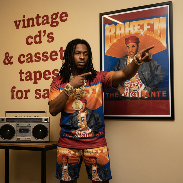 •RAHEEM - THE VIGILANTE• ~1988 OG PRESSING~ (CASSETTE TAPE) (2)