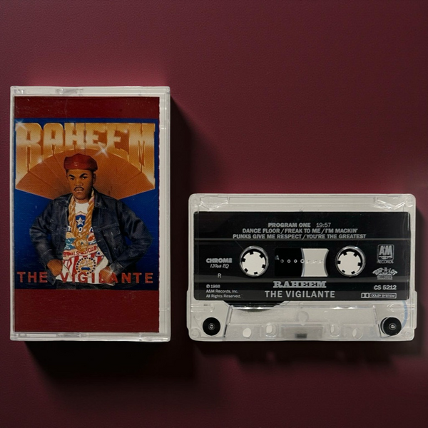 •RAHEEM - THE VIGILANTE• ~1988 OG PRESSING~ (CASSETTE TAPE) (2)