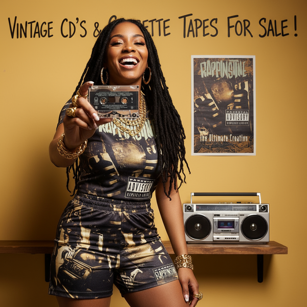 •RAPPINSTINE - THE ULTIMATE CREATION• ~1991 OG PRESSING~ (CASSETTE TAPE)