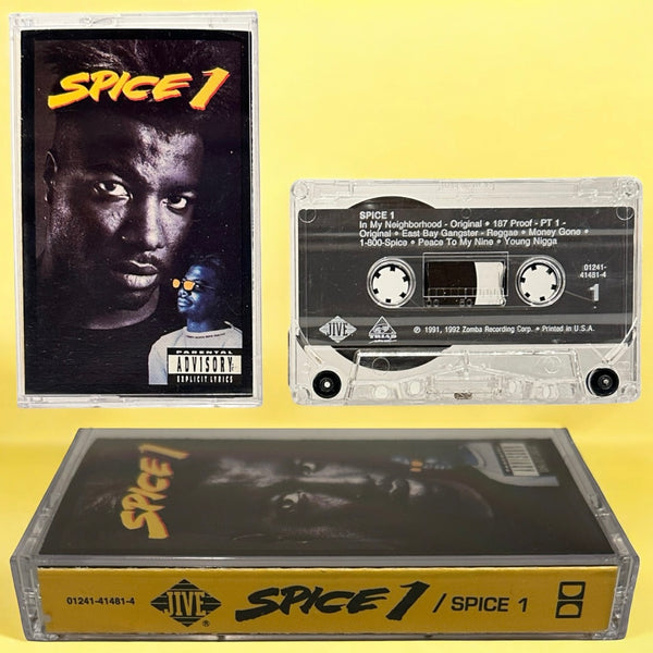 •SPICE 1 - SPICE 1• ~1992 OG PRESSING~ (CASSETTE TAPE)