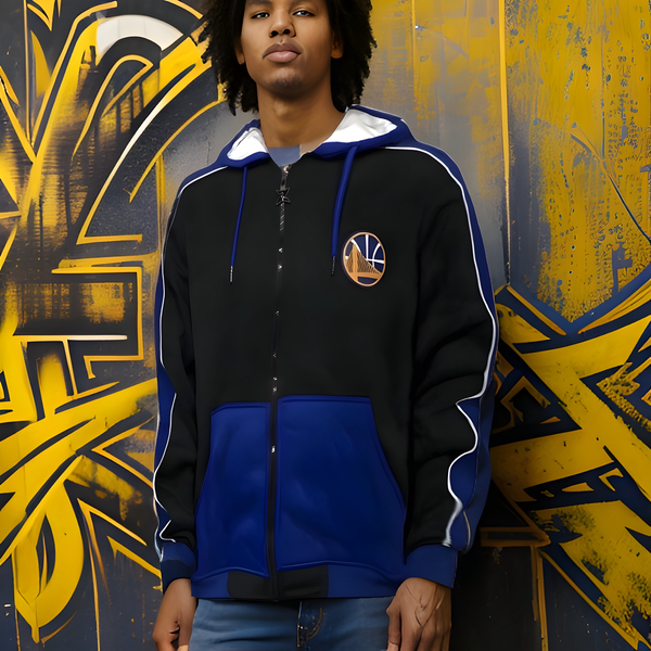 ^GOLDEN STATE WARRIORS^ (ZIPWAY) ZIP UP HOODIES