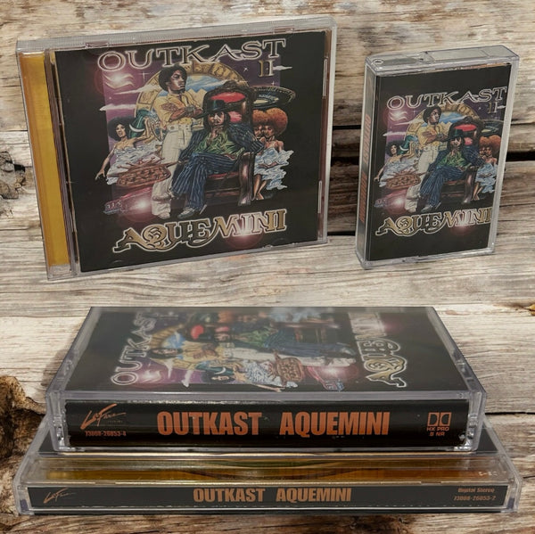 •OUTKAST - AQUEMINI• ~1998 OG PRESSINGS~ (CD & CASSETTE TAPE)