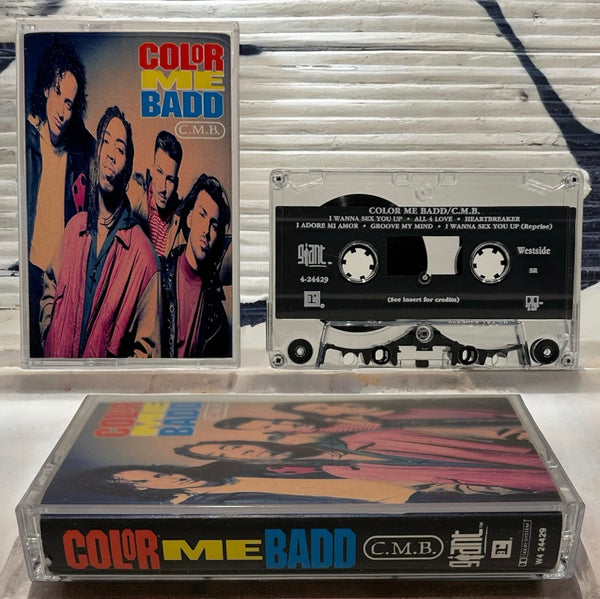 •COLOR ME BADD - C.M.B.• ~1991 OG PRESSING~ (CASSETTE TAPE) (1)