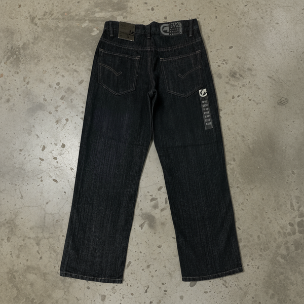 *ECKO UNLTD* DENIM JEANS FOR BOYS (BLACK) (STRAIGHT LEG)