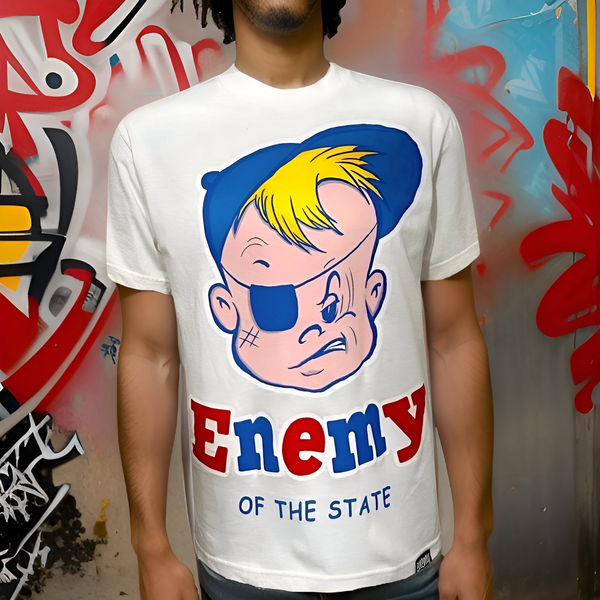 ^ENEMY OF THE STATE^ ~BAZOOKA~ SHORT SLEEVE T-SHIRTS FOR MEN