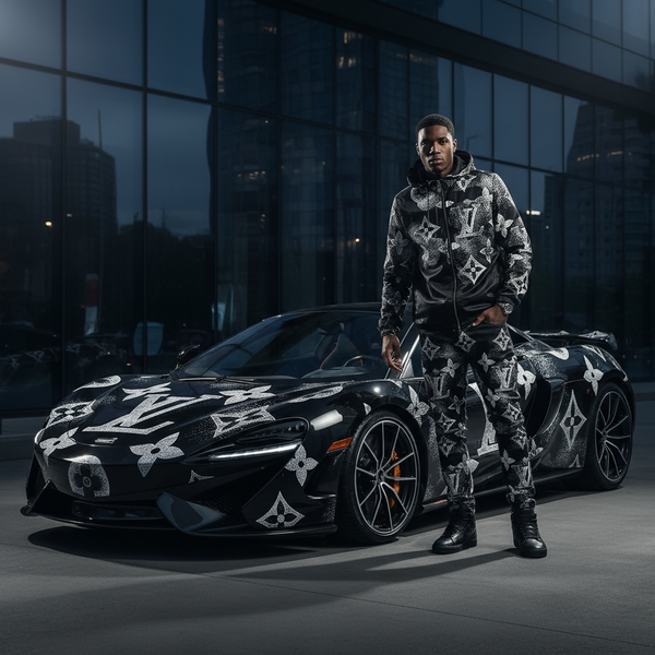 *FRENCH DESIGNER* ~zip up lightweight track style jacket~ (ASIAN 3XL)