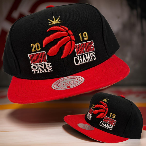 *Toronto Raptors* ~2019 Champs~ snapback hats by Mitchell & Ness
