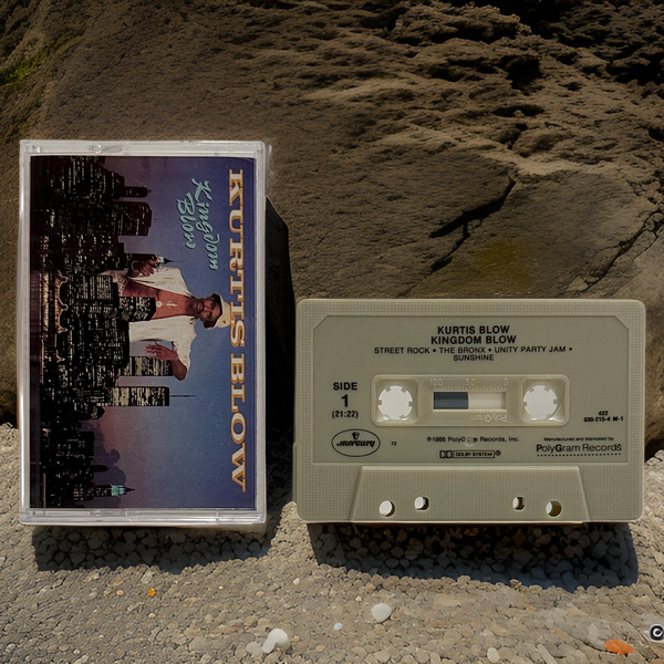 •KURTIS BLOW ~ KINGDOM BLOW• ~1986 OG PRESSING~ (CASSETTE TAPE)
