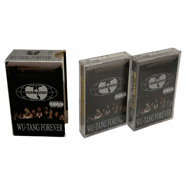 •WU-TANG CLAN ~ FOREVER• ~1997 OG DOUBLE ALBUM CANADIAN PRESSINGS~ (2CD & 2CASSETTE TAPES)