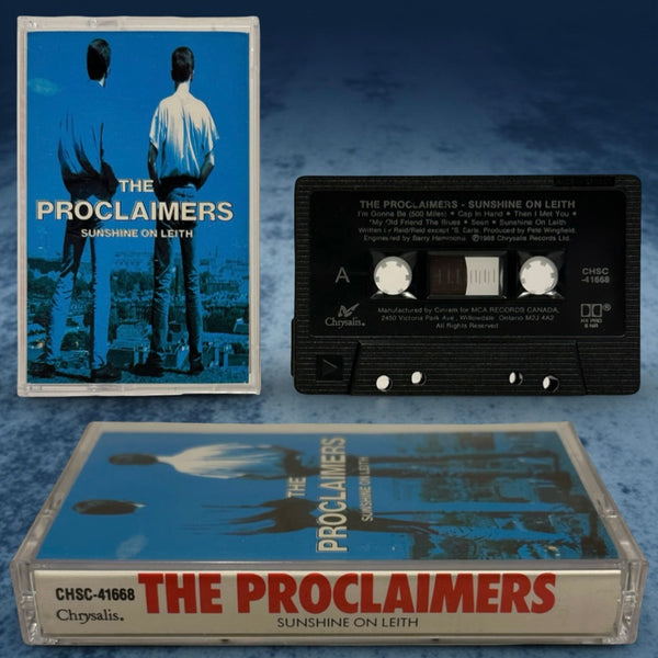 •THE PROCLAIMERS - SUNSHINE ON LEITH• ~1988 OG CANADIAN PRESSING~ (CASSETTE TAPE)