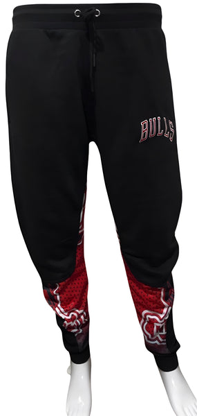 ^BULLS^ (WINDY CITY) *CUT & SEW* LUXURY JOGGER SWEATPANTS