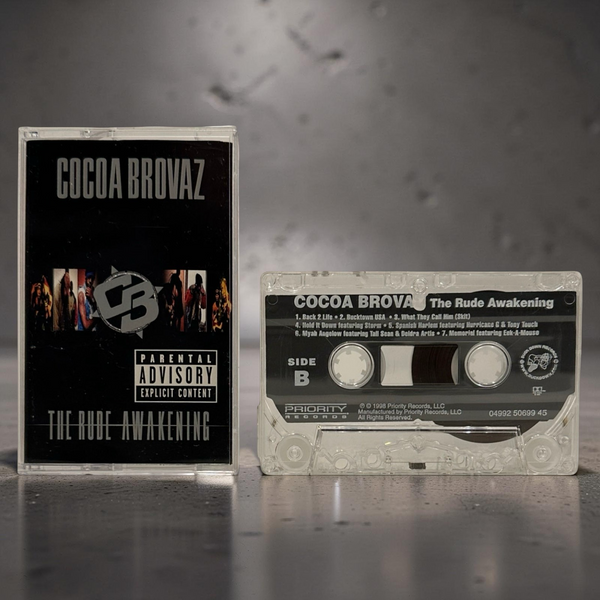 •COCOA BROVAZ ~ THE RUDE AWAKENING• ~1998 OG PRESSING~ (CASSETTE TAPE)