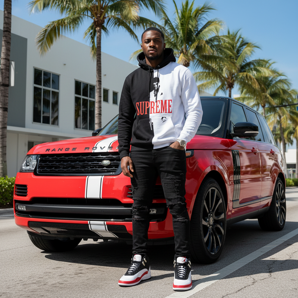 *$UPR3M3 SCARFACE* •HOODIE• (FLEECE LINED)