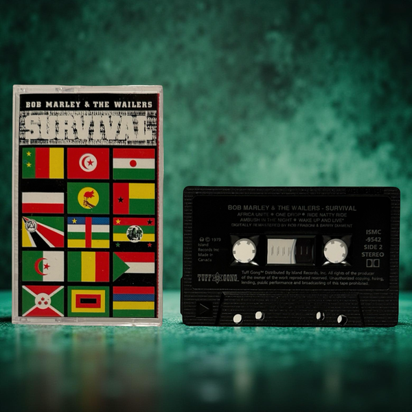 •BOB MARLEY - SURVIVAL• ~1979 OG PRESSING~ (CASSETTE TAPE)