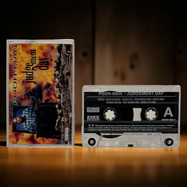 •POOH-MAN - JUDGEMENT DAY• ~1993 OG PRESSING~ (CASSETTE TAPE)