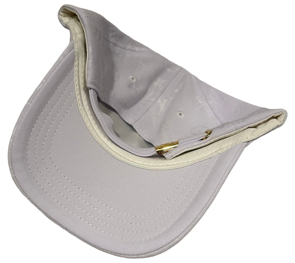 ^LUXURY^ French designer curved beak strap back hat