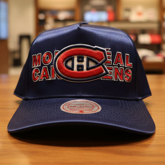*Montreal Canadiens* ~Pro Pinch SnapBack Hats by Mitchell & Ness~