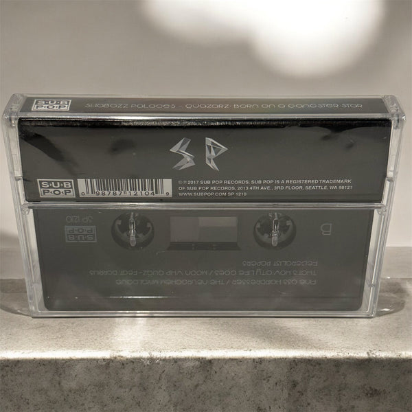 •SHABAZZ PALACES ~ QUAZARZ: BORN ON A GANGSTER STAR• ~2017 SEALED OG PRESSING~ (CASSETTE TAPE)