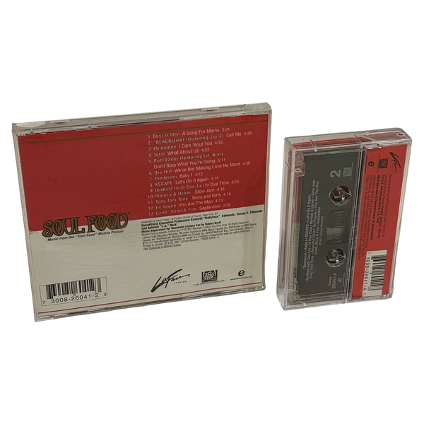 •SOUL FOOD - MUSIC FROM THE MOTION PICTURE• ~1997 OG PRESSINGS~ (CD & CASSETTE TAPE)