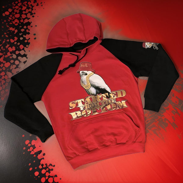 *STARTED FROM THE BOTTOM* PULLOVER HOODIES BY THUG LIFE CLOTHING