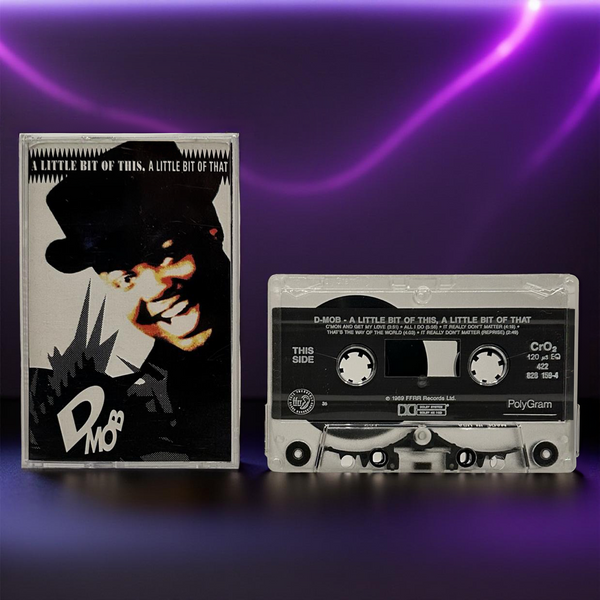 •D-MOB - A LITTLE OF THIS, A LITTLE OF THAT• ~1989 OG PRESSING~ (CASSETTE TAPE)