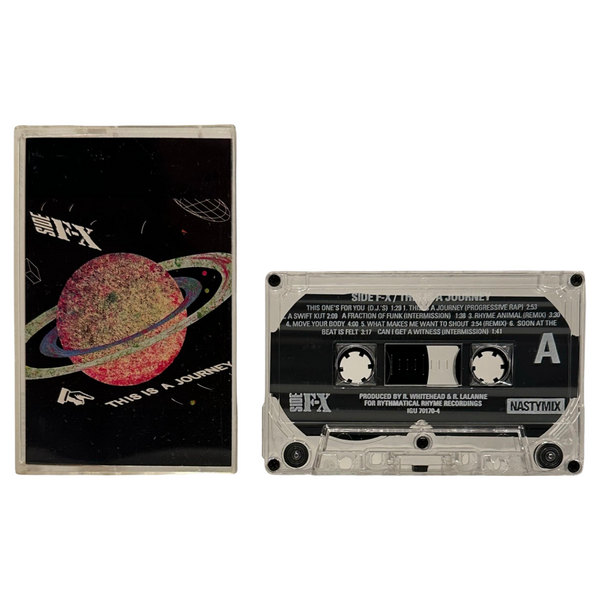 •SIDE F-X - THIS IS A JOURNEY• ~1990 OG PRESSINGS~ (CASSETTE TAPE)