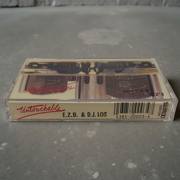•E.Z.B. & D.J. LOS - UNTOUCHABLE• ~1988 OG PRESSING~ (CASSETTE TAPE)