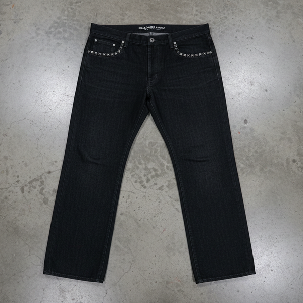 *BILLIONAIRE MAFIA* Denim Jeans (Waist 46” & 50” available)