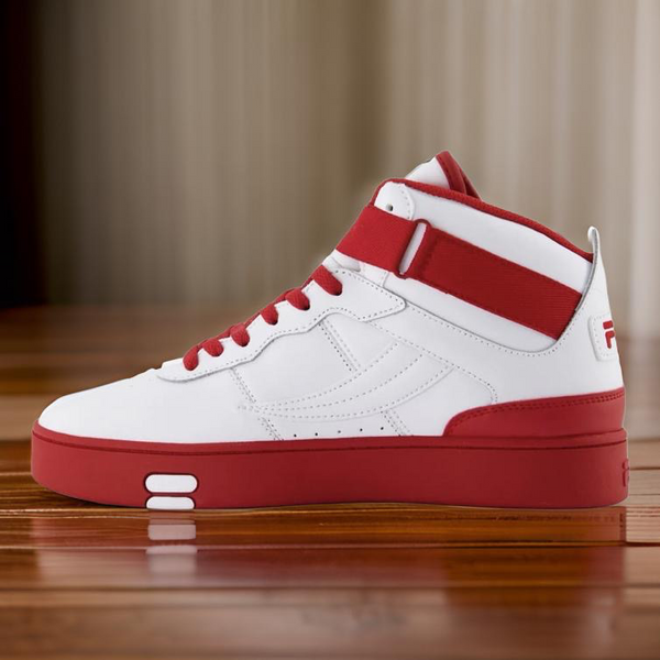 FILA ~V-10 Lux~ (Red/White) High top basketball sneakers ~Size 9.5~ (Men’s)