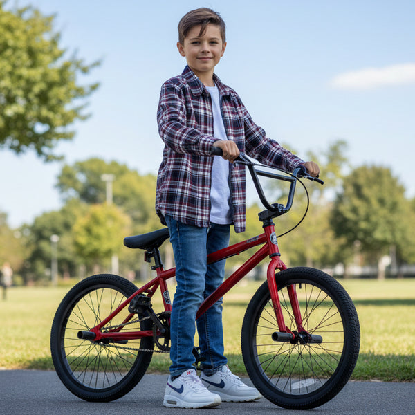 •PRE-LOVED• *Survival Gear* ~Flannel collared long sleeve shirts- (Boys L)