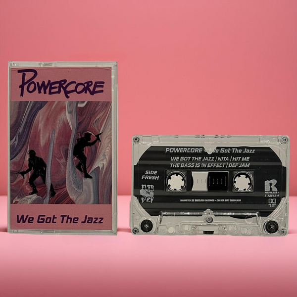 •POWERCORE - WE GOT THE JAZZ• ~1989 OG PRESSING~ (HTF CASSETTE TAPE)