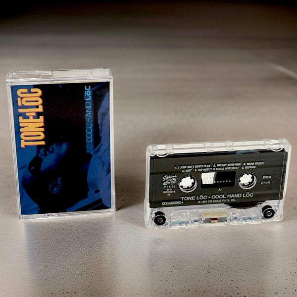 •TONE LOC ~ COOL HAND LOC• (1991 OG PRESSING) (CASSETTE TAPE)