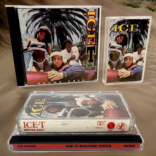•ICE-T - RHYME PAYS• (1987) (CASSETTE & CD AVAILABLE) (ORIGINAL PRESSINGS)