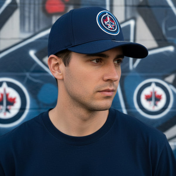 *Winnipeg Jets* ~Dynasty Fitted SnapBack Hats by Mitchell & Ness~