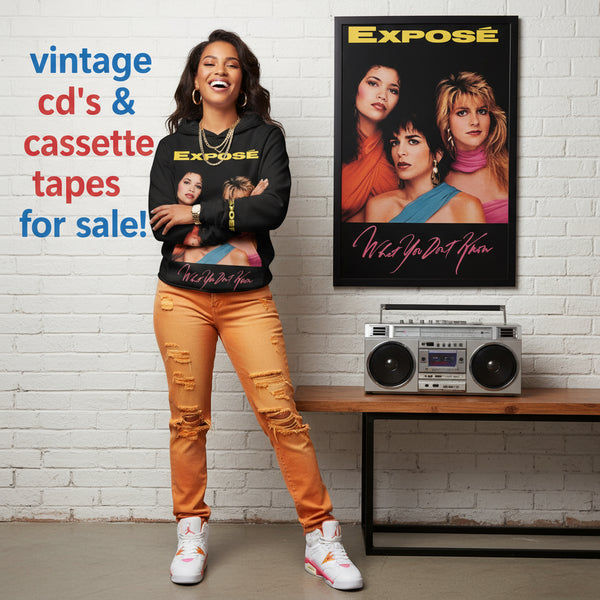 •EXPOSE - WHAT YOU DON’T KNOW• ~1989 OG PRESSING~ (CASSETTE TAPE)