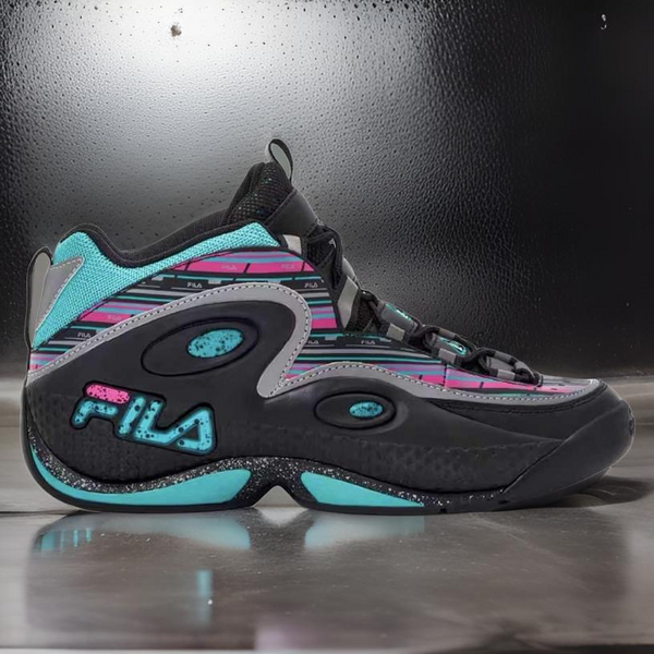 FILA ~Grant Hill 3~ pink glow/teal/black ~Size 12~ (Men’s)