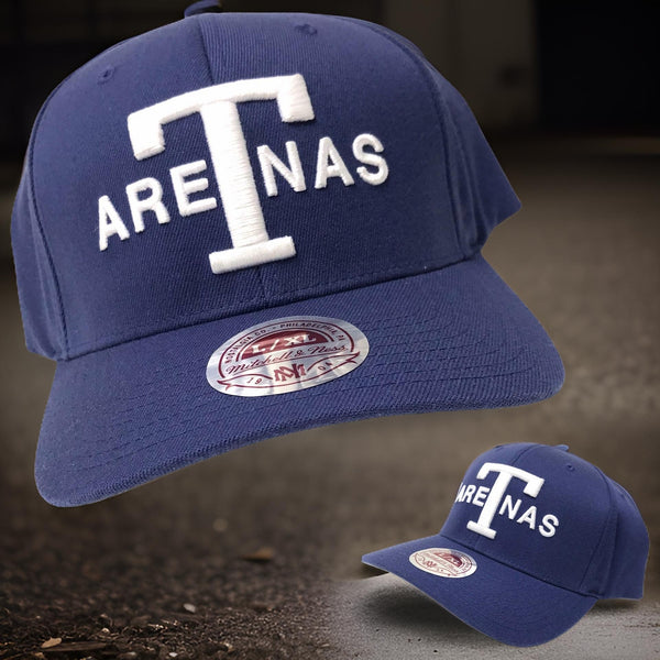 *Texas Arenas* curved beak flex fit hat by Mitchell & Ness