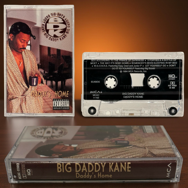 •BIG DADDY KANE - DADDY’S HOME• ~1994 OG PRESSING~ (CASSETTE TAPE)