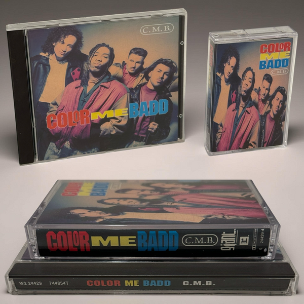 •COLOR ME BADD - C.M.B.• ~1991 OG PRESSINGS~ (CD & CASSETTE TAPE)