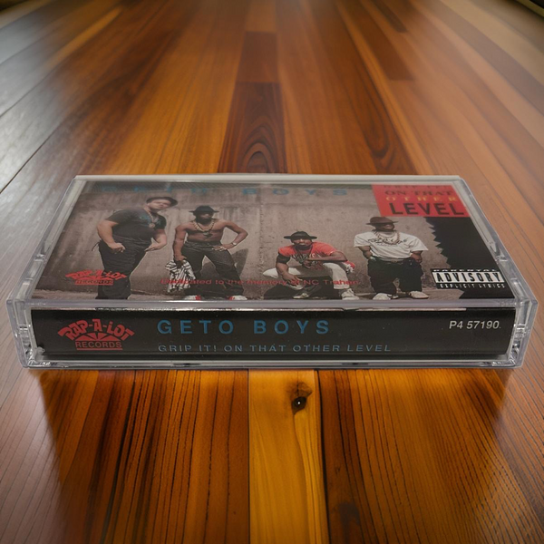 •GETO BOYS ~ GRIP IT! ON THAT OTHER LEVEL• ~1992 OG RE-PRESS~ (CASSETTE TAPE)