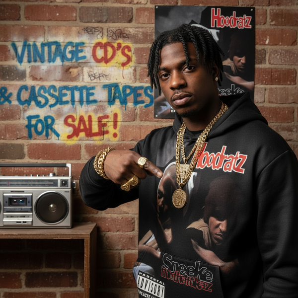 •HOODRATZ - SNEEKE MUTHAFUKAZ• ~1993 OG PRESSING~ (CASSETTE TAPE)