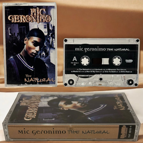 •MIC GERONIMO - THE NATURAL• ~1995 OG PRESSING~ (CASSETTE TAPE)