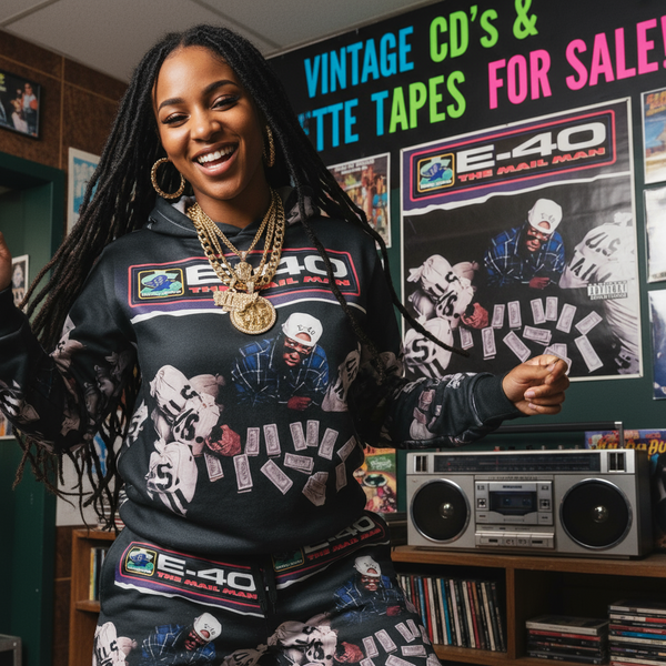 •E-40 - THE MAIL MAN EP• ~1995 OG REPRESSINGS~ (CD & CASSETTE TAPE)