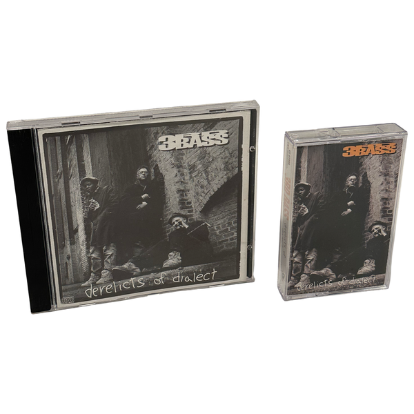 •3RD BASS ~ DERELICTS OF DIALECT• ~1991 OG PROMO WITH BARCODE PUNCH HOLE~ (CD)