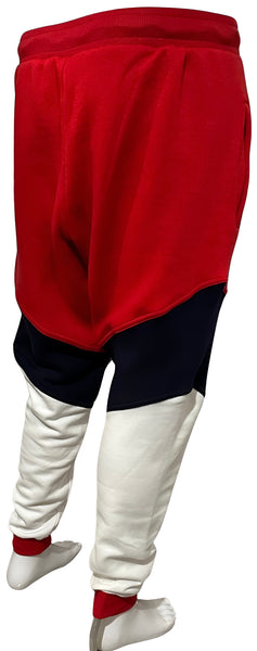 ^CHAMPION CHIEFIN’^ (RED-NAVY-WHITE) JOGGER SWEATPANTS